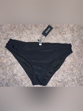 Zmart Black Women's Bikini Bottom size L NWT
